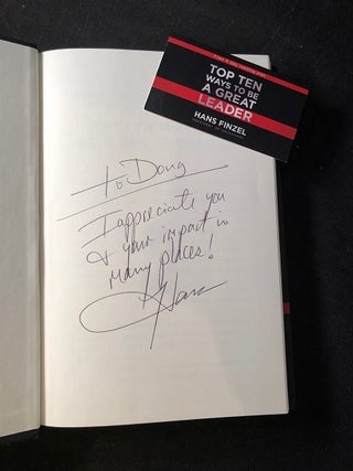 Top Ten Ways to the a Great Leader (SIGNED FIRST PRINTING)