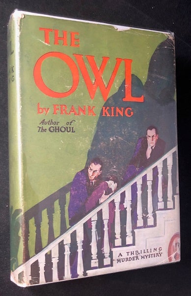 Item #3187 The Owl: A Thrilling Murder Mystery (OFFICE FILE COPY). Detective, Mystery, Frank KING, AKA Clive CONRAD.