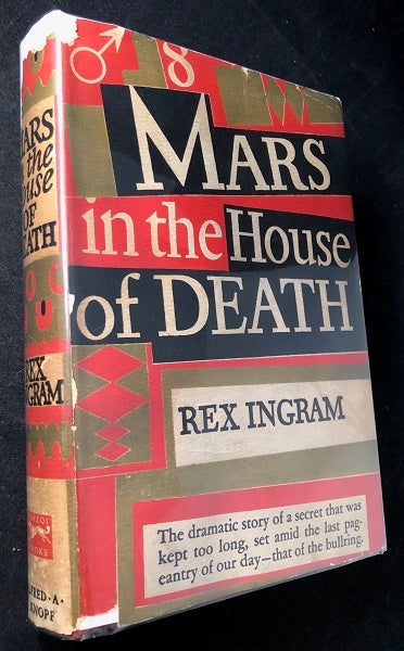 Item #3266 Mars in the House of Death. Rex INGRAM.