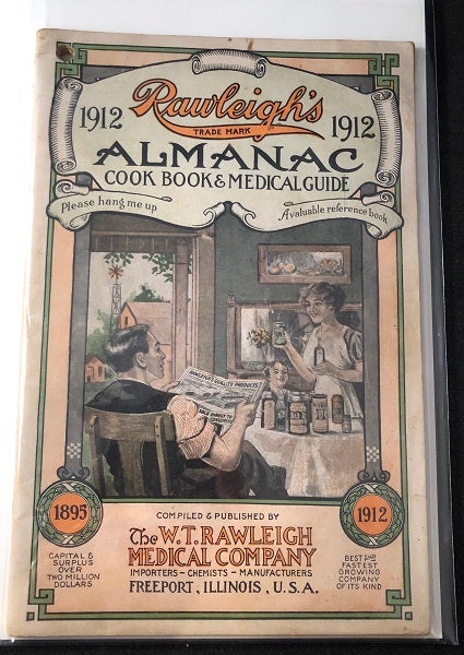 Item #3303 Rawleigh's Alamanac 1912. W. T. RAWLEIGH.