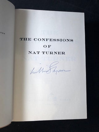The Confessions of Nat Turner (SIGNED 1ST PRINTING)