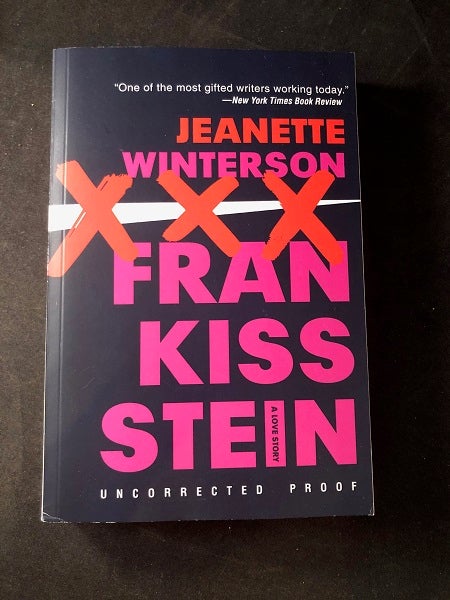 Item #3376 Frankissstein (UNCORRECTED PROOF). Jeanette WINTERSON.