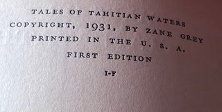 Tales of Tahitian Waters (Wittnauer/Bulova Watch Interest)