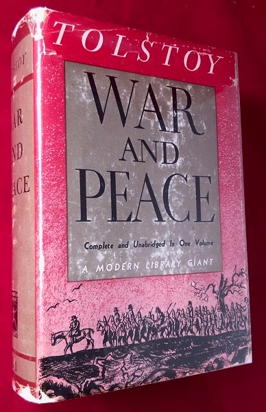 Item #3507 War and Peace. Leo TOLSTOY.