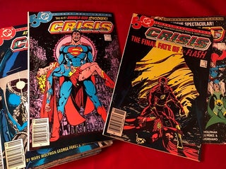 Crisis on Infinite Earths (ORIGINAL 1985 FIRST PRINTING 12 COMIC RUN); THE 1985 DEATH OF "SUPERGIRL" AND THE BARRY ALLEN "FLASH"!!!