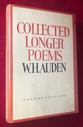 Item #3616 Collected Longer Poems (SIGNED AND INSCRIBED 1ST PRINTING). W. H. AUDEN