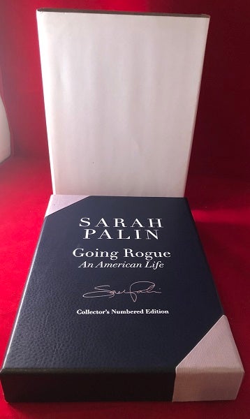 Item #3635 Going Rogue: An American Life (SIGNED #'ED EDITION). Sarah PALIN.
