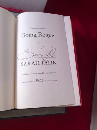 Going Rogue: An American Life (SIGNED #'ED EDITION)
