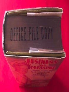 Business and Pleasure (KINGSPORT PRESS OFFICE FILE COPY)