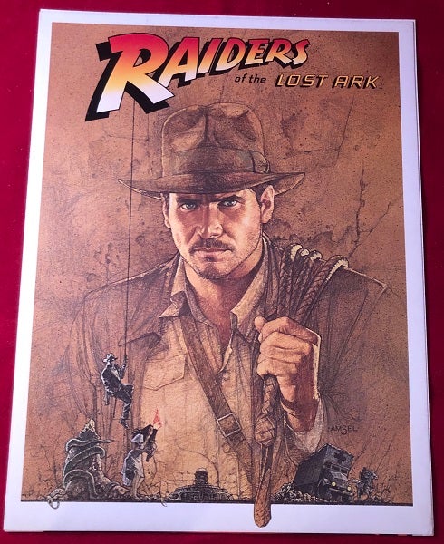 Item #3711 Indiana Jones and the Raiders of the Lost Ark PRE-RELEASE Theater Screening Program & Prospectus. Steven SPIELBERG.