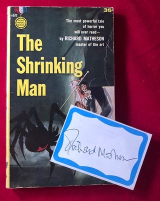 Item #3719 The Shrinking Man (1st PB w/ SIGNED BOOKPLATE). Richard MATHESON