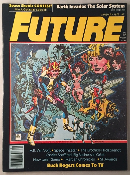 Item #388 FUTURE Magazine (January, 1979); Featuring Art by John Berkey and an Interview with Greg and Tim Hildebrandt. A. E. Van VOGT, Greg HILDEBRANDT, Tim, John BERKEY.