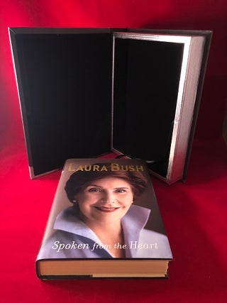 Item #4073 Spoken from the Heart (SIGNED #'ED EDITION). Laura BUSH