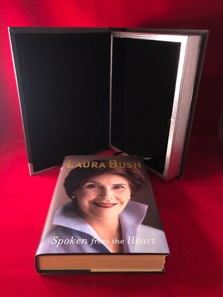 Item #4073 Spoken from the Heart (SIGNED #'ED EDITION). Laura BUSH.