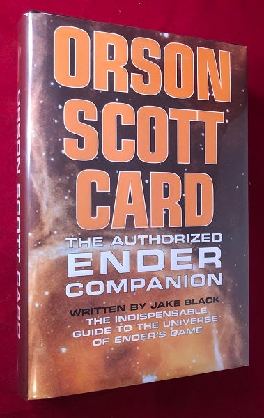 Item #4155 The Authorized Ender Companion (SIGNED BY CARD). Orson Scott CARD, Jake BLACK.