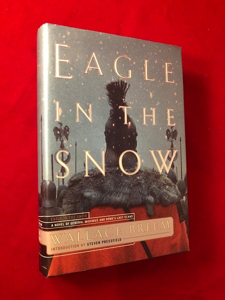 Item #4266 Eagle in the Snow (1ST THUS). Wallace BREEM.