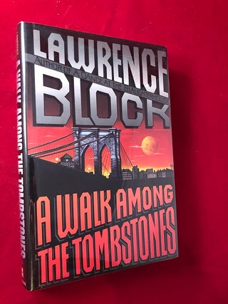 Item #4307 A Walk Among the Tombstones (SIGNED 1ST PRINTING). Lawrence BLOCK