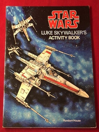 Item #4356 Star Wars: Luke Skywalker's Activity Book (AS NEW COPY - NEVER USED). James RAZZI