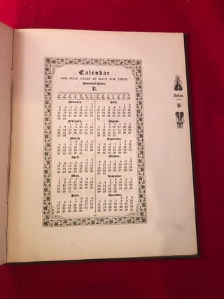 A Perpetual Calendar for Old and New Style