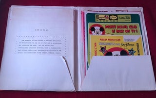 SCARCE Original 1975 Mickey Mouse Club Press Kit