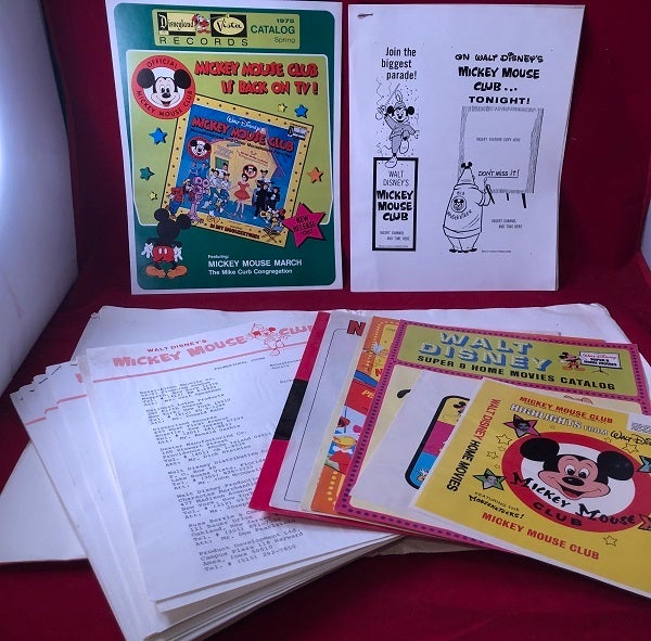 SCARCE Original 1975 Mickey Mouse Club Press Kit by WALT DISNEY PRODUCTIONS  on Back in Time Rare Books