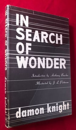 Item #4427 In Search of Wonder: Essays on Modern Science Fiction. Damon KNIGHT, Anthony BOUCHER