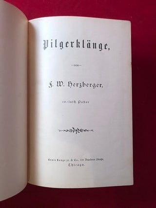Pilgerklange (Pilgrim Songs)