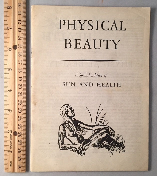 Item #452 Physical Beauty: A Speical Edition of Sun and Health. Erik HOLM, Olaf GYNT.