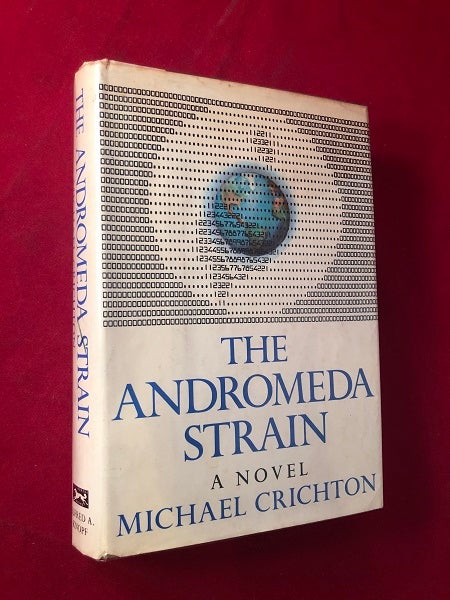 Item #4555 The Andromeda Strain (1ST PRINTING). Michael CRICHTON.