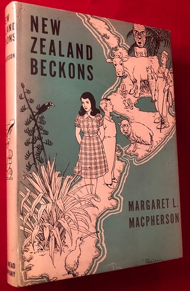 Item #4602 New Zealand Beckons. Margaret MACPHERSON.