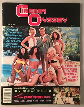 Item #464 Cinema Odyssey Magazine (ISSUE #1). Roger WONG, Buddy WEISS