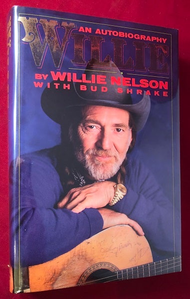 Item #4682 Willie: An Autobiography (SIGNED BY WILLIE NELSON AND BOBBIE NELSON). Willie NELSON, Bud SHRAKE.