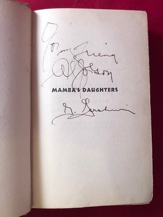 Mamba's Daughters (George Gershwin Interest)