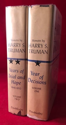 Memoirs by Harry S. Truman (2 VOLUME SET / SIGNED)