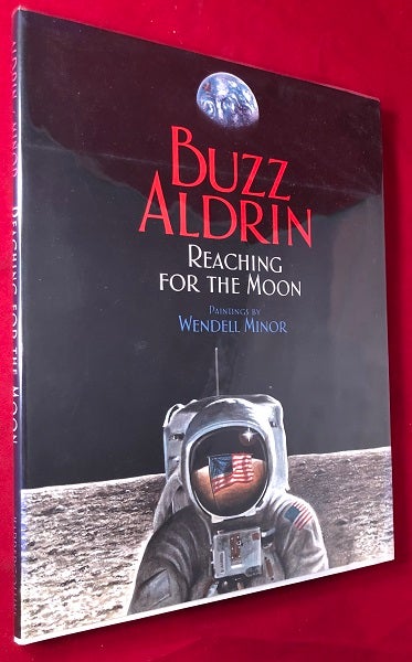 Item #4787 Reaching for the Moon (SIGNED 1ST). Aviation, Space.