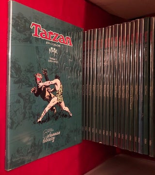 Item #4806 Tarzan: In Color (18 VOLUME COMPLETE COMIC-STRIP SET). Edgar Rice BURROUGHS