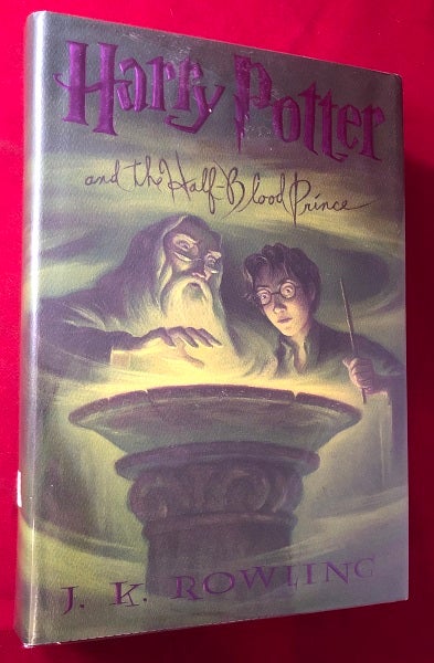 Item #4829 Harry Potter and the Half-Blood Prince (SIGNED BY MARY GRANDPRE). J. K. ROWLING.