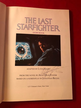 The Last Starfighter Storybook (SIGNED BY ALAN DEAN FOSTER)