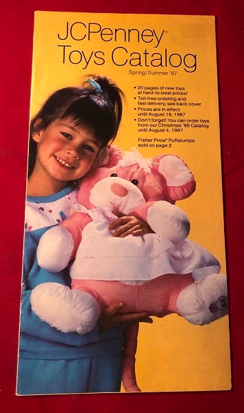 Spring/Summer 1987 JC Penney Toys Catalog by JC Penney on Back in Time Rare  Books