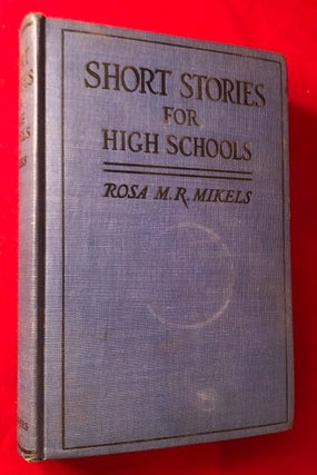 Item #4877 Short Stories for High School. Joel Chandler HARRIS, Mark TWAIN