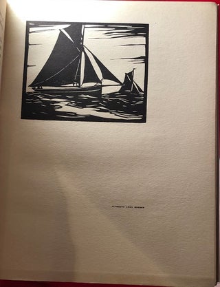 Fishing Boats & Barges from the Thames to Land's End (WOODCUTS BY C.A. WILKINSON)