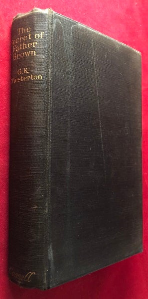 Item #5093 The Secret of Father Brown (1ST UK). G. K. CHESTERTON.