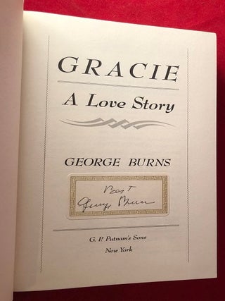 Gracie: A Love Story (SIGNED BOOKPLATE)