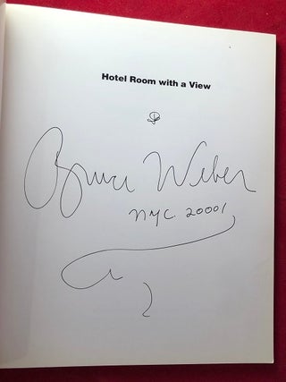 Hotel Room with a View: Photographs by Bruce Weber (SIGNED 1ST PRINTING)
