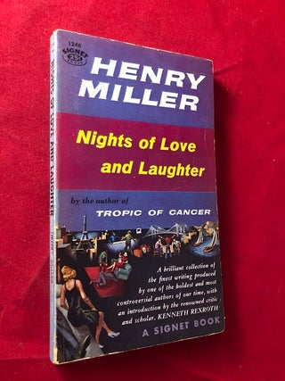 Item #5290 Nights of Love and Laughter. Henry MILLER