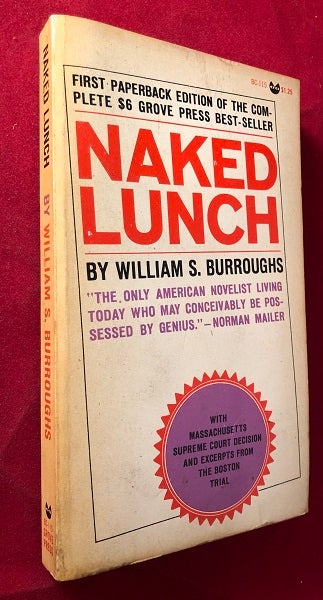 Item #5291 Naked Lunch. William S. BURROUGHS.