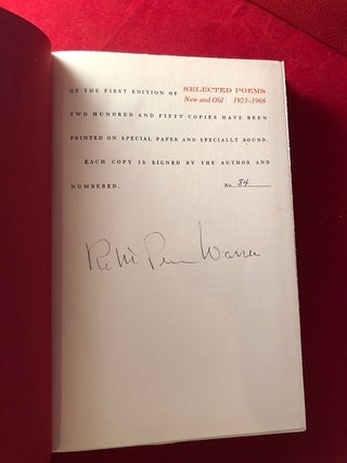 Selected Poems: New and Old 1923 - 1966 (SIGNED LIMITED EDITION)