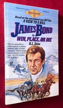 Item #5324 James Bond in Win, Place, or Die (Find Your Fate Book). R. L. STINE