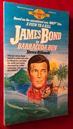 Item #5325 James Bond in Barracuda Run (Find Your Fate Book). Steven OTFINOSKI