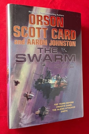 Item #5436 The Swarm: Volume One of the Second Formic War (SIGNED BOOKPLATE). Orson Scott CARD,...